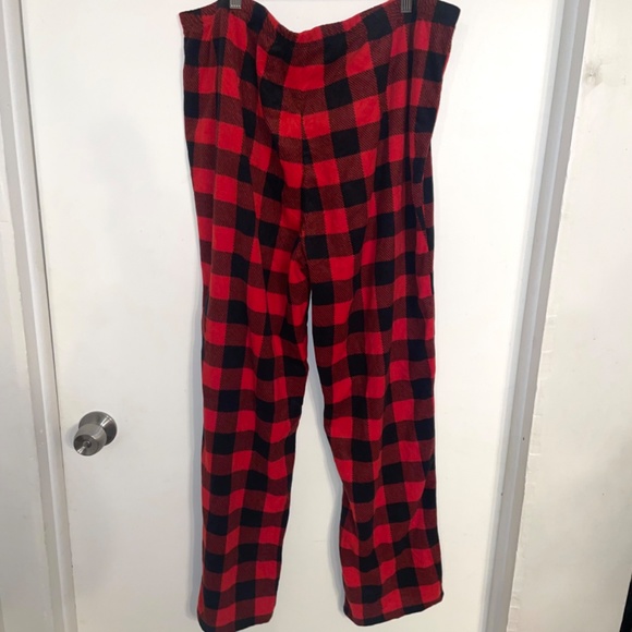 NWOT Women's Buffalo Plaid  Fleece Matching Family Pajama Pants Size XXL - Picture 7 of 10